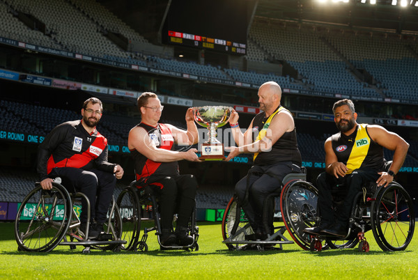 AFL 2022 Media - Victorian Wheelchair FL Grand Final Media Opportunity - 1006874