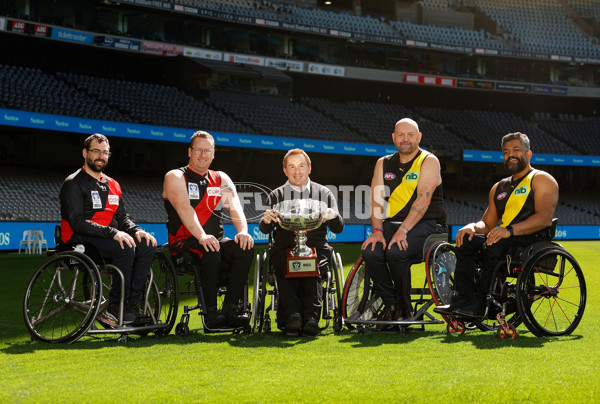 AFL 2022 Media - Victorian Wheelchair FL Grand Final Media Opportunity - 1006880