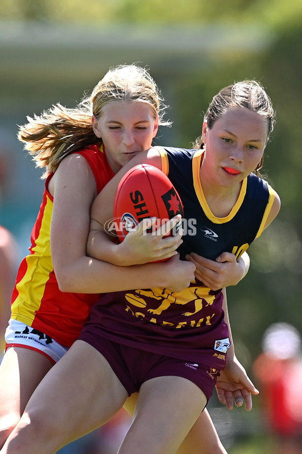 U16 Girls Championships - Brisbane v Gold Coast - 1010277