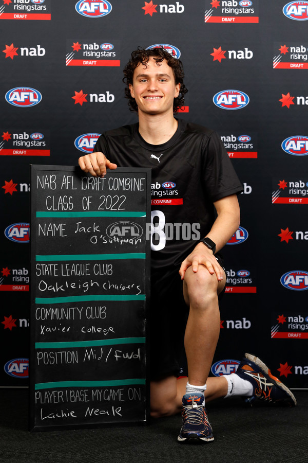 AFL 2022 Media - National Draft Combine Headshots - 1015678