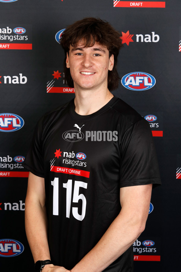 AFL 2022 Media - National Draft Combine Headshots - 1015674