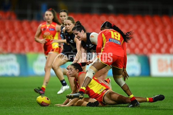 AFLW 2022 S7 Round 09 - Gold Coast v Carlton - 1018417