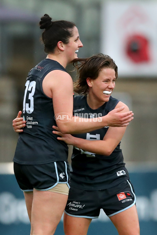 AFLW 2022 S7 Round 10 - Carlton v Western Bulldogs - 1019371