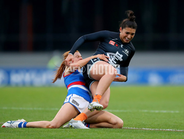 AFLW 2022 S7 Round 10 - Carlton v Western Bulldogs - 1019394