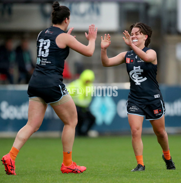 AFLW 2022 S7 Round 10 - Carlton v Western Bulldogs - 1019372