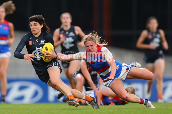 AFLW 2022 S7 Round 10 - Carlton v Western Bulldogs - 1019415