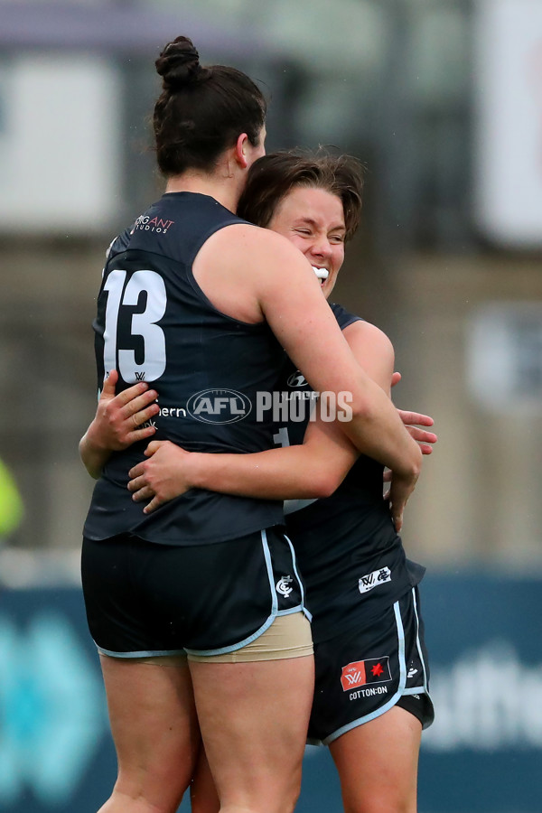 AFLW 2022 S7 Round 10 - Carlton v Western Bulldogs - 1019402