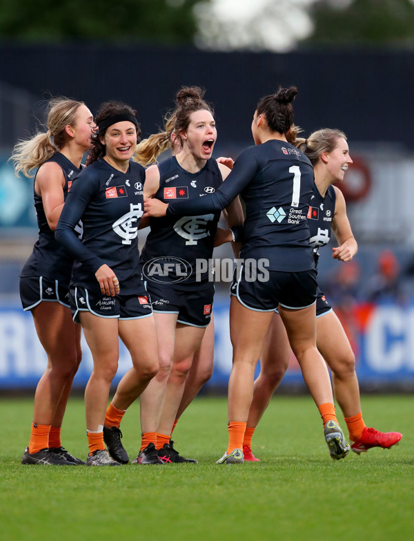 AFLW 2022 S7 Round 10 - Carlton v Western Bulldogs - 1019399