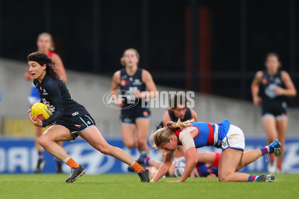 AFLW 2022 S7 Round 10 - Carlton v Western Bulldogs - 1019470