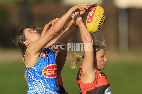 AFLW 2022 S7 Round 10 - GWS v Gold Coast - 1020442