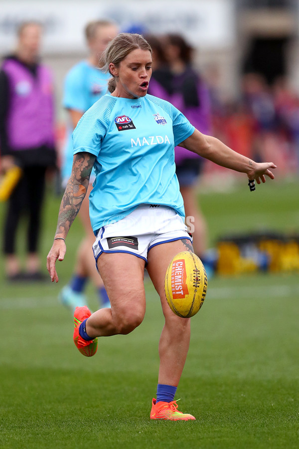 AFLW 2022 S7 Second Preliminary Final - Melbourne v North Melbourne - 1023283