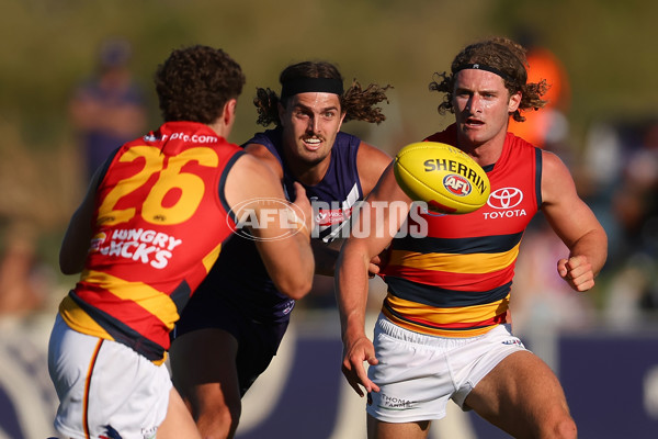 AFL 2023 Media - Fremantle v Adelaide Match Sim - 1030415