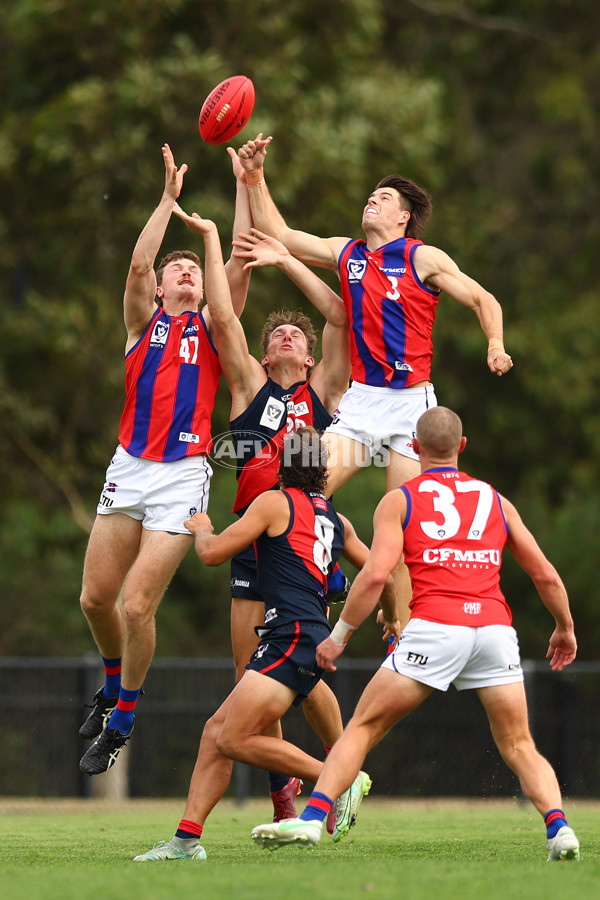 VFL 2023 Practice Match - Coburg v Port Melbourne - A-23097572