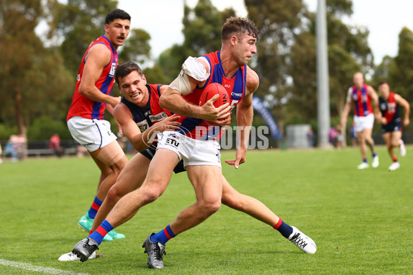 VFL 2023 Practice Match - Coburg v Port Melbourne - A-23098124