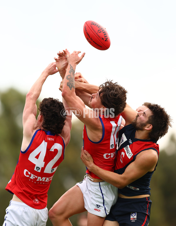 VFL 2023 Practice Match - Coburg v Port Melbourne - A-23098166