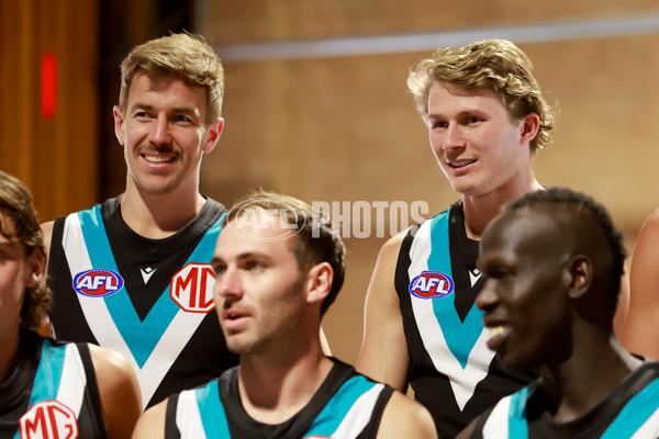 AFL 2023 Media - Port Adelaide Team Photo Day - A-23116343