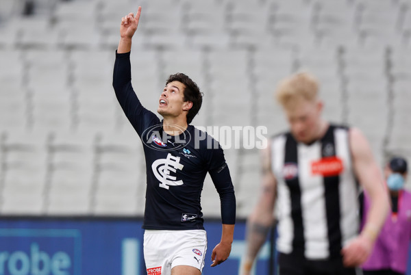 AFL 2021 Round 18 - Collingwood v Carlton - 872657