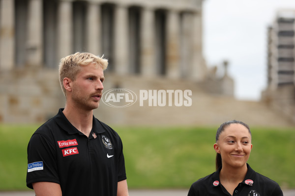 AFL 2023 Media - Collingwood Media Opportunity - A-23135959