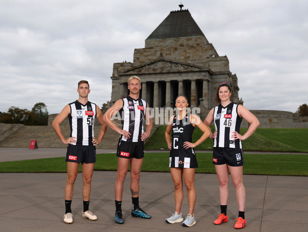 AFL 2023 Media - Collingwood Media Opportunity - A-23138252