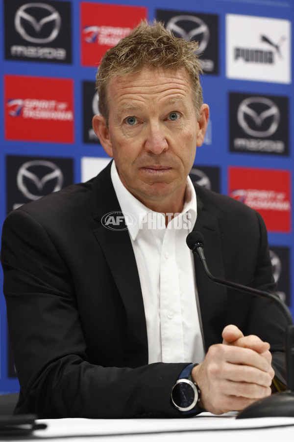 AFL 2022 Media - North Melbourne Press Conference 120722 - 974492