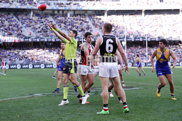 AFL 2022 Round 19 - West Coast v St Kilda - 980332