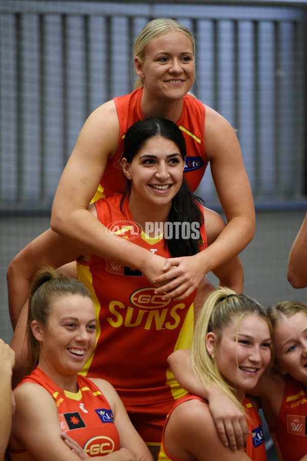 AFLW 2022 Media - Gold Coast Suns Team Photo Day S7 - 989788