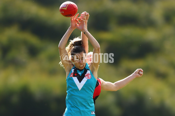 AFLW 2022 Practice Match - Essendon v Port Adelaide - 990019