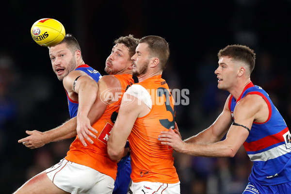 AFL 2022 Round 22 - Western Bulldogs v GWS - 990952