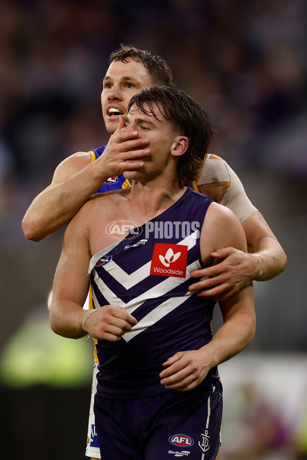 AFL 2022 Round 22 - Fremantle v West Coast - 991524