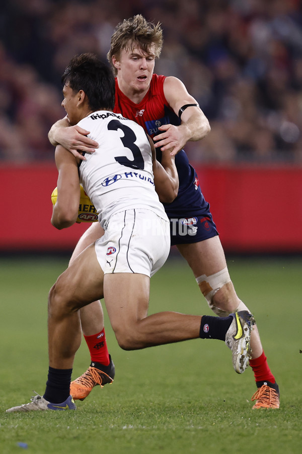 AFL 2022 Round 22 - Melbourne v Carlton - 991758