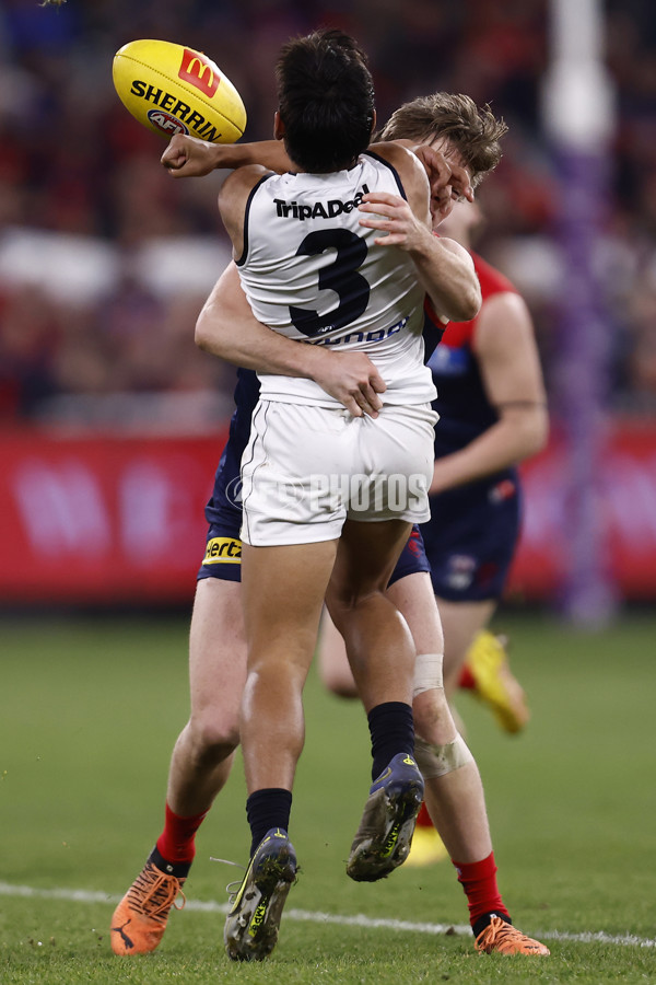 AFL 2022 Round 22 - Melbourne v Carlton - 991757