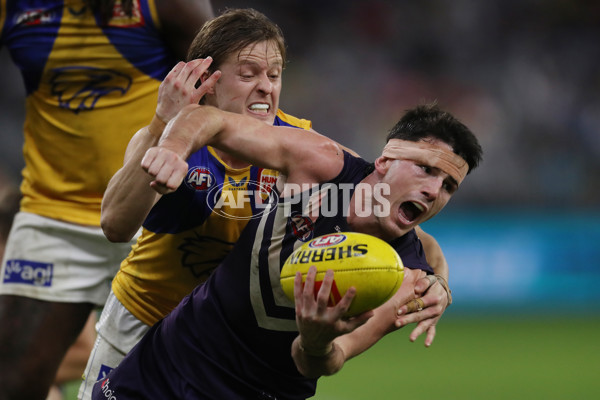 AFL 2022 Round 22 - Fremantle v West Coast - 991791