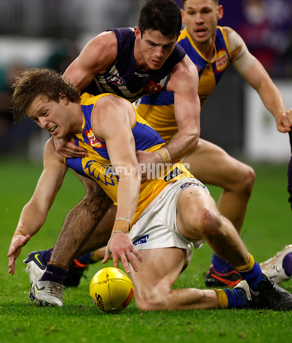 AFL 2022 Round 22 - Fremantle v West Coast - 992894