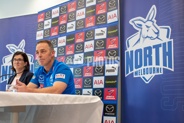 AFL 2022 Media - North Melbourne Media Opportunity 190822 - 994676