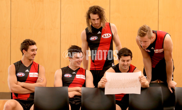 AFL 2015 Media - Essendon Team Photo Day - 358680