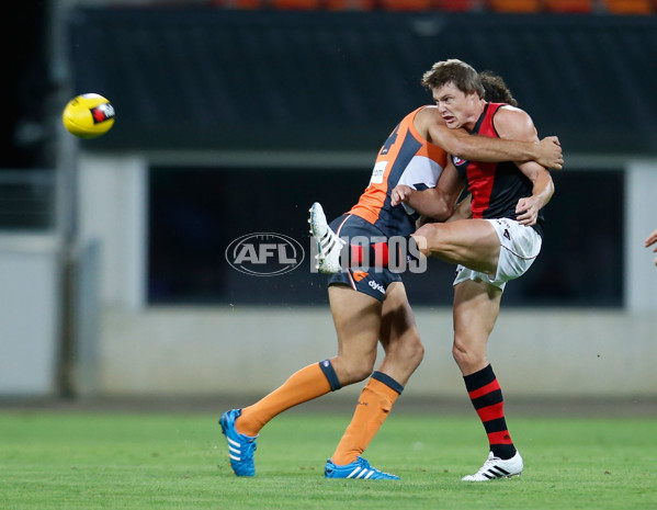 AFL 2015 NAB Challenge - GWS Giants v Essendon - 361806