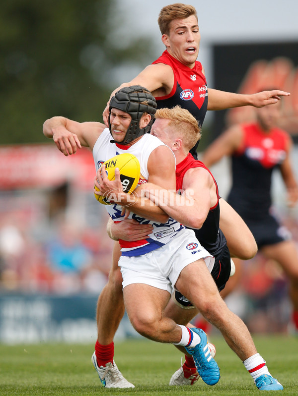 AFL 2015 NAB Challenge - Western Bulldogs v Melbourne - 361952