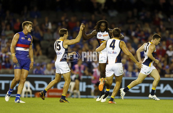 AFL 2015 Rd 01 - Western Bulldogs v West Coast - 364400