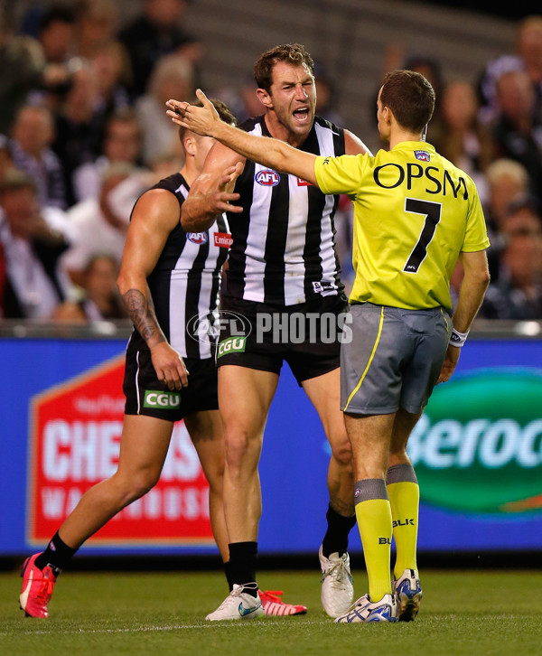 AFL 2015 Rd 02 - Collingwood v Adelaide - 365573