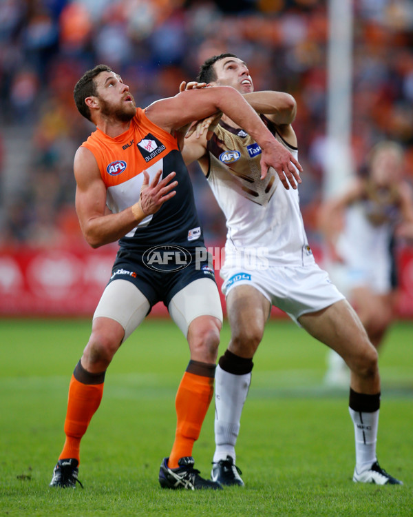 AFL 2015 Rd 06 - GWS Giants v Hawthorn - 371843