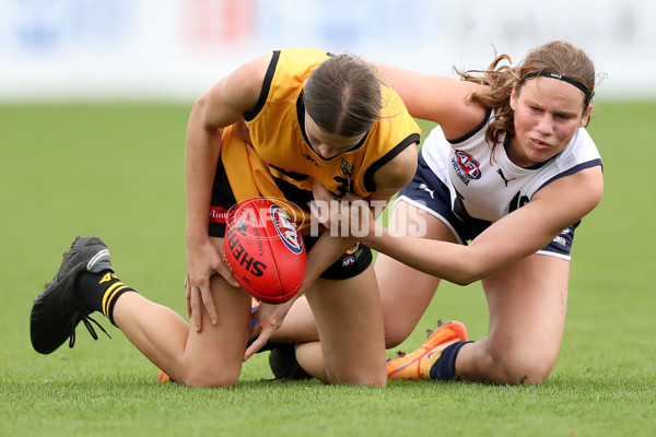 AFLW 2023 U16 Girls Championships - Vic Country v Western Australia - A-24247338