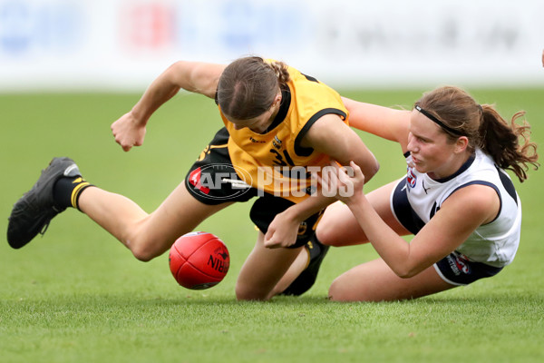 AFLW 2023 U16 Girls Championships - Vic Country v Western Australia - A-24247339