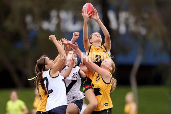 AFLW 2023 U16 Girls Championships - Vic Country v Western Australia - A-24256685