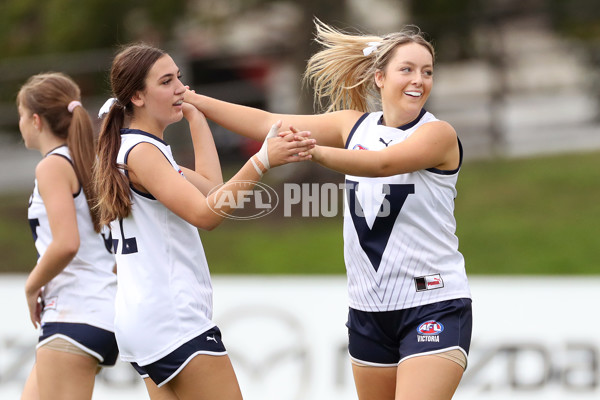 AFLW 2023 U16 Girls Championships - Vic Country v Western Australia - A-24259437