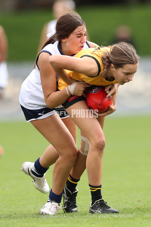 AFLW 2023 U16 Girls Championships - Vic Country v Western Australia - A-24360927