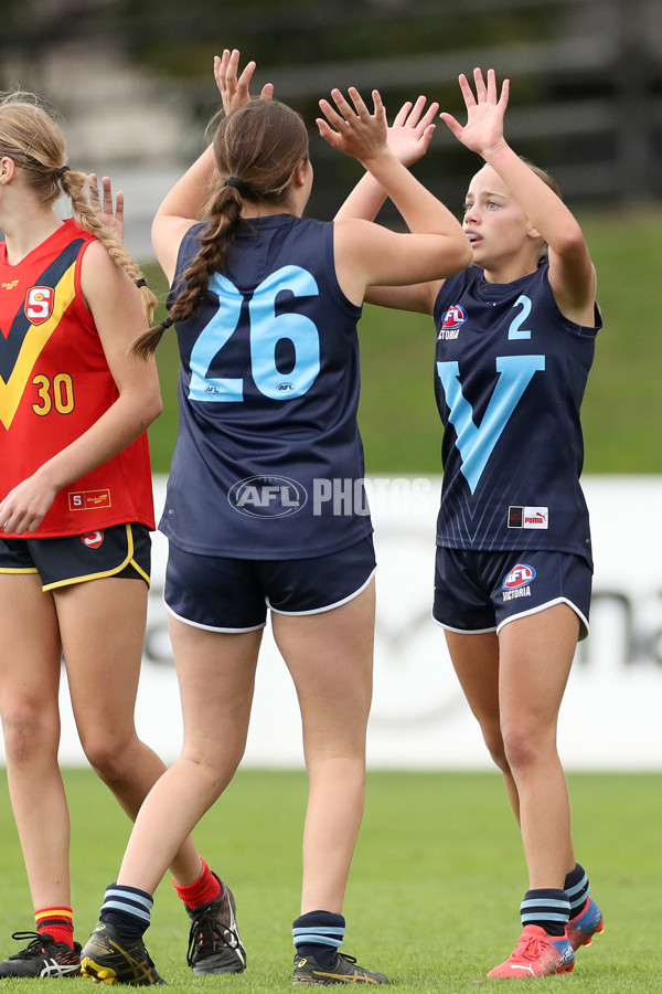 AFLW 2023 U16 Girls Championships - Vic Metro v South Australia - A-24360988