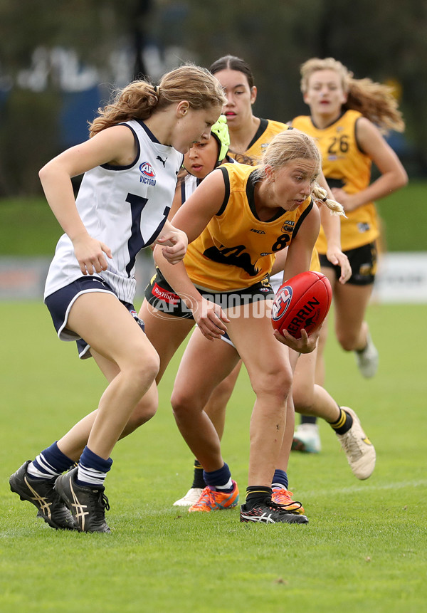 AFLW 2023 U16 Girls Championships - Vic Country v Western Australia - A-24479029