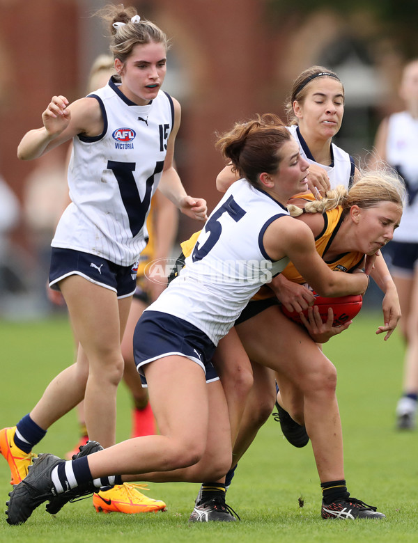 AFLW 2023 U16 Girls Championships - Vic Country v Western Australia - A-24481199