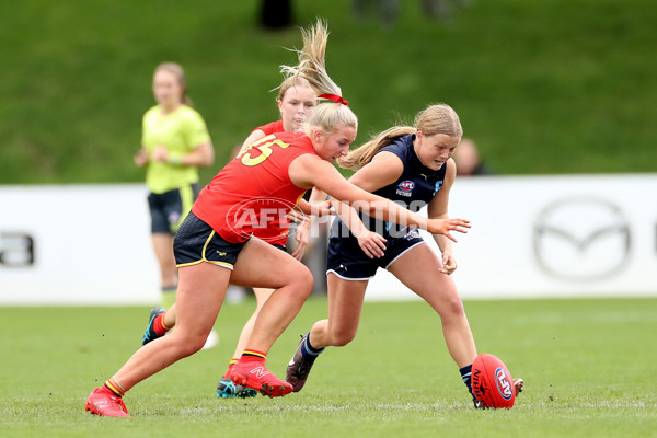 AFLW 2023 U16 Girls Championships - Vic Metro v South Australia - A-24481206