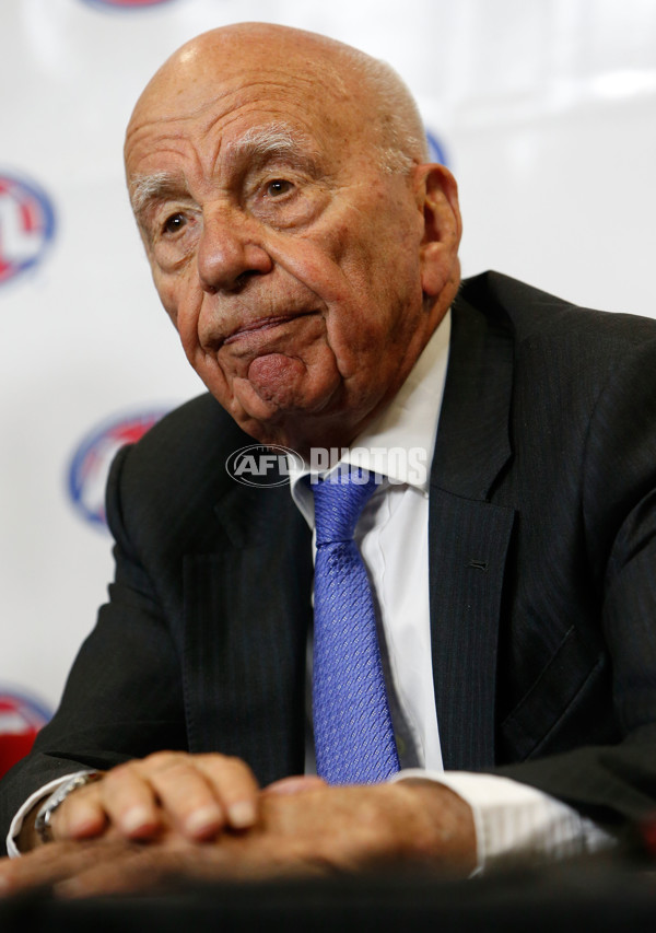 AFL 2015 Media - AFL Broadcast Rights Press Conference - 397146